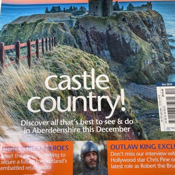 The Scots Magazine Travel  December 2018 Vol 186 No 12 u Scotland Castle Country - Picture 3 of 10